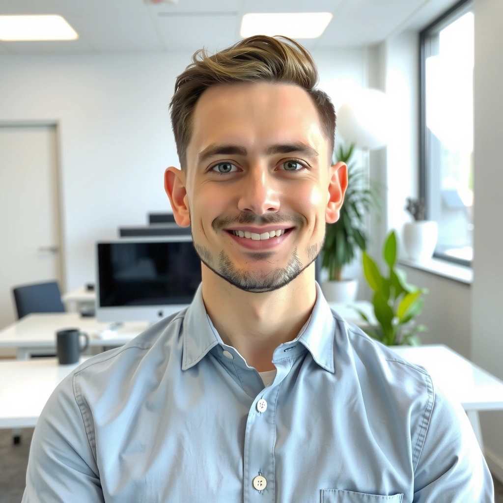 Professional portrait of David Lee, a client success manager